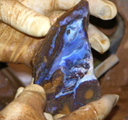 Schürfen in Australien: Boulderopal